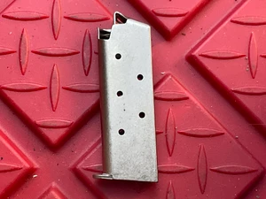 NEW Factory Original Colt Mustang Pocketlite 380 ACP 6 Round Stainless Magazine