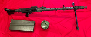 TNW Firearms Receiver MG34 8mm German MG Belt Fed Semi Auto Drum Can Belts
