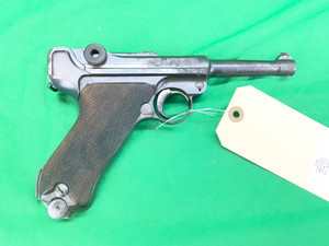 GERMAN P08 Luger DWM 9MM Semi Auto Pistol WWII War Shooter Grade C&R 3589