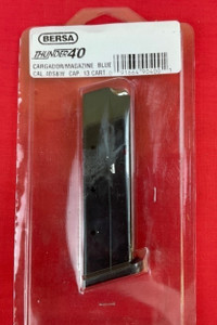 BERSA THUNDER 40 S&W FULL SIZE 13 Round Blued MAGAZINE BERSA THUNDER 40 S&W FULL SIZE 13 Round Blued MAGAZINE