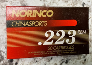 CHINA NORINCO 223 REM CHINASPORT PREBAN 223 20 ROUNDS SALE COLLECTOR CHINA NORINCO 223 REM CHINASPORT PREBAN 223 20 ROUNDS SALE COLLECTOR