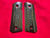 NEW Surplus Factory Colt New Agent Diamondwood 1911 45 9MM Pistol Grip Set