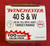 Winchester 40 S&W 165 Gr Full Metal FMJ TMJ 100 Round Value Pack Target Winchester 40 S&W 165 Gr Full Metal FMJ TMJ 100 Round Value Pack Target