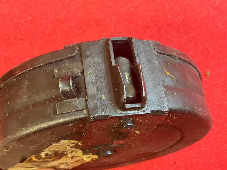 Original Surplus Combloc PPSH-41 71 Round Drum Magazine SMG WWII 7.62x25 Crusty Rusty