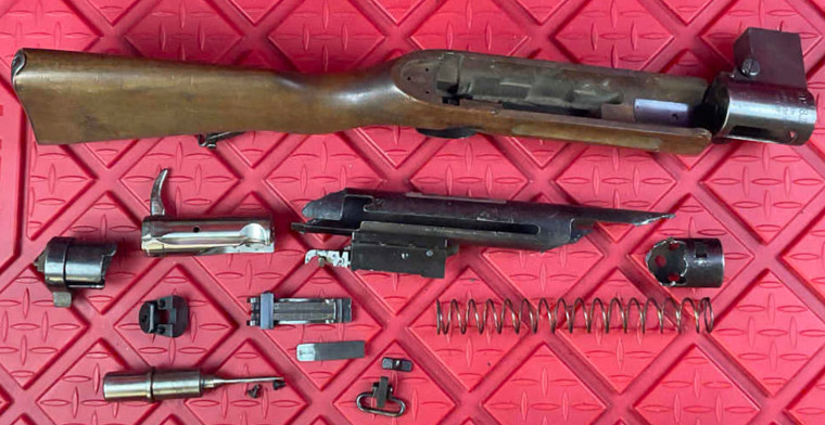 German WWII MP28 II Schmeisser Parts Kit MP 28 II Haenel Bergmann 9MM SMG