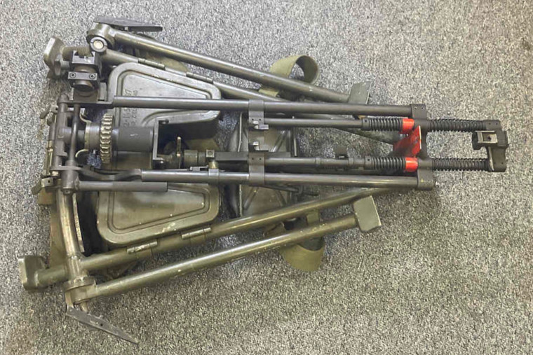 German Post WWII DISA Lafette Tripod Optic MG3 MG42 MG42/59 M53 MG Belt Fed