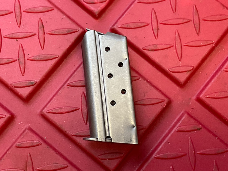 NOS Factory AMT Back Up Pistol 5 Round 40 S&W & 357 SIG Magazine Stainless