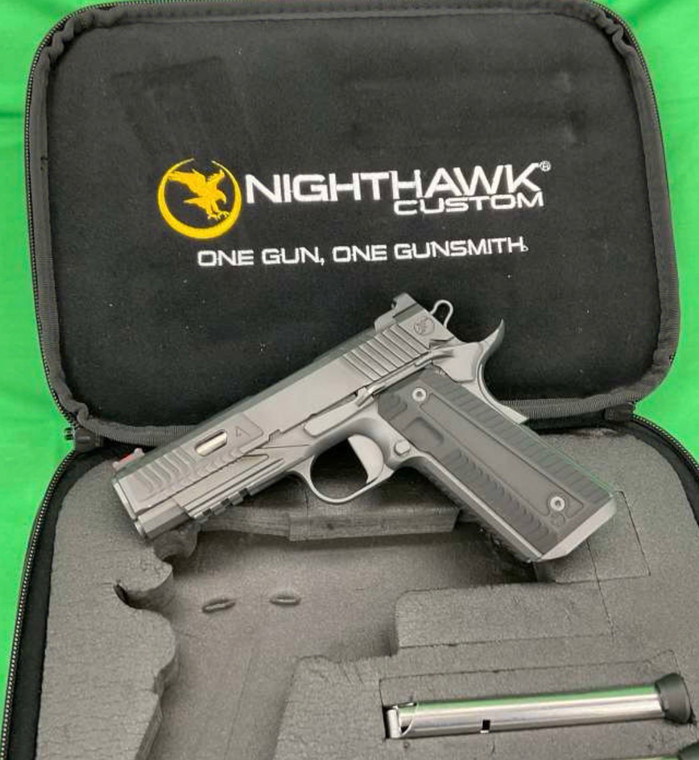 USED Nighthawk Custom AGENCY ARMS Agent 2 45 ACP Commander Carry EDC 1911