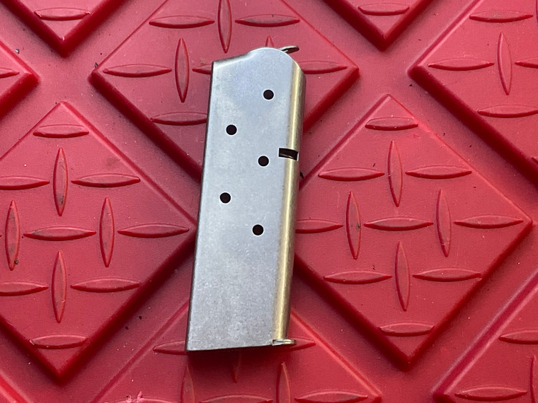 NEW Factory OEM COLT Officers 1911 45 ACP Auto SS Stainless 6 Round Magazine Mag
