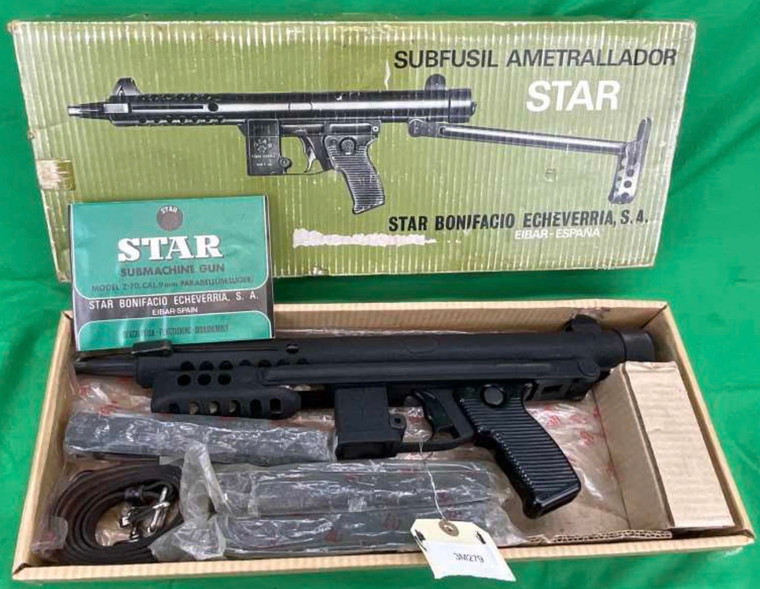 Rare Unfired SPANISH STAR Z63 9MM Pre-May Dealer Sample Keeper Class III