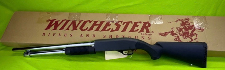 LNIB Winchester 1300 Stainless Marine Synthetic 12 Ga 3 In Magnum Defender & Box
