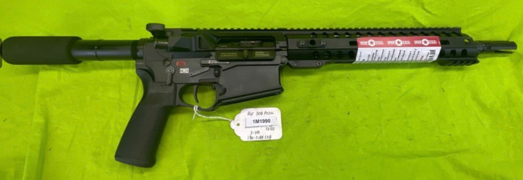 New Patriot Ordnance POF USA REVOLUTION DI 308 WIN 12.5 In Pistol Black AR 10 AR10