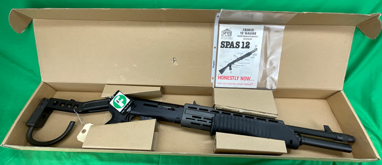 Unfired FRANCHI SPAS Hook Semi Pump 12 Ga SPAS 12 Factory Box