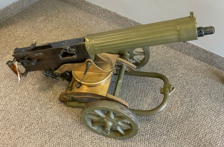 Russian WWII Maxim M1910 7.62x54 Belt Fed Feed Machine Gun Mount Semi Auto