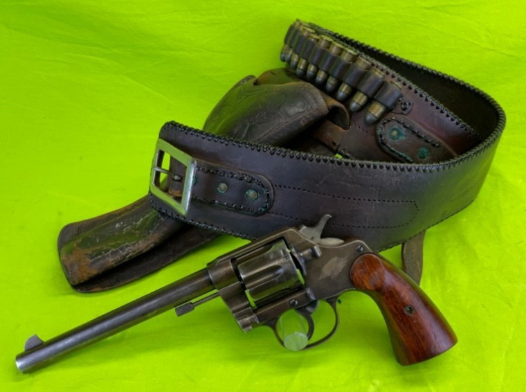C&R COLT NEW SERVICE 45 COLT RARE TRANSITIONAL 1909 C&R COLLECTOR