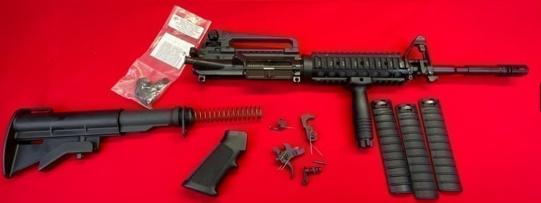 RARE COLT M4 CARBINE COMMANDO KNIGHTS ARMAMENT NT4 KAC 4 POSITION KIT  DELTA BURST POLICE LE AR15 14.5” UNFIRED ENHANCED