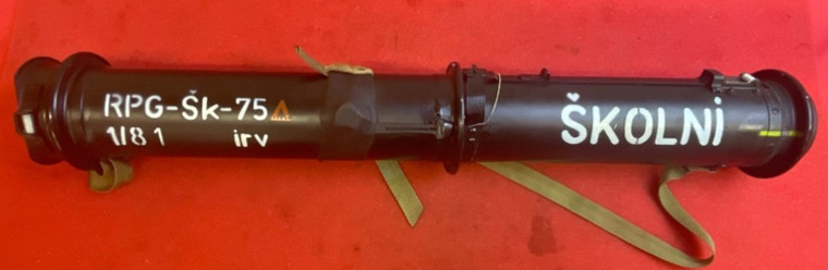 INERT Czechoslovakia Czech RPG75 Training Aid RPG 68MM Anti Tank Grenade