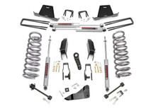 Rough Country - Suspension Lift Kit w/Shocks; 5 in. Lift; - 392.23