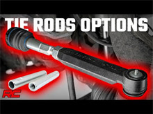Rough Country - Heavy Duty Tie Rod Kit; Replacement; Pair; Forged; Tie Rod Assemblies; - 11016