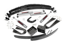 Rough Country - Suspension Lift Kit w/Shocks; 6 in. Lift; - 155.20
