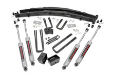 Rough Country - Suspension Lift Kit w/Shocks; 4 in. Lift; - 310.20