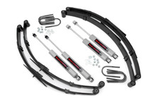 Rough Country - Suspension Lift Kit w/Shocks; 2.5 in. Lift; - 615.20