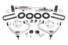 Rough Country - Lift Kit-Suspension w/Shock; 3 in. Lift; Struts Spacers; w/N3 Rear Shocks; - 41430