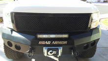 Road Armor - Stealth Winch Front Bumper; Steel; Satin Black; - 37700B