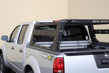 Road Armor - TRECK Bed Rack System; 5 ft.; Rear Strap; Upper And Lower; Incl. Bracket Kit; - 505BRS52B-OVLD