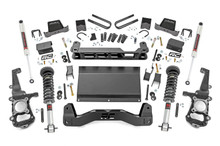 Rough Country - Suspension Lift Kit w/Shocks; 6 in. Lift; Incl. M1 Struts; w/M1 Rear Shocks; - 49940