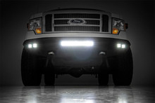 Rough Country - Heavy Duty Front LED Bumper; - 10767