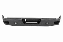 Rough Country - LED Rear Bumper; Incl. [2] Black-Series LED Flush Mount Lights; - 10786B