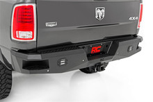 Rough Country - LED Rear Bumper; Incl. [2] Black-Series LED Flush Mount Lights; - 10786B