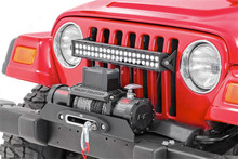 Rough Country - Winch Mounting Plate; For Factory Bumper; Incl. Hardware; Steel; - 1189