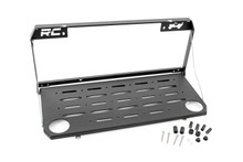Rough Country - Tailgate Folding Table; Black Powdercoat Finish; 26.75 in. Wide and 12 in. Deep; - 10625