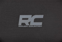 Rough Country - Seat Cover Set; Front; Black Series; 4 Layer Construction; Thick Foam Padding; - 91004F