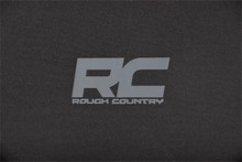 Rough Country - Seat Cover Set; Incl. Front Seat Cover; [2] Headrest Covers; Neoprene; Black; - 91016