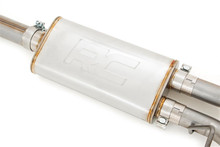 Rough Country - Performance Exhaust System; Dual Outlet; Polished Stainless Steel; - 96006