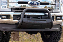 Rough Country - Black Bull Bar w/ Integrated Black Series 20-inch LED Light Bar; - B-F2017