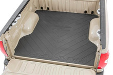 Rough Country - Bed Mat; 5 ft. Bed; RC Logo; Quick/Easy Installation; Custom; Nyracord Rubber; - RCM681
