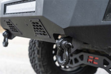 Rough Country - Tow Hook To Shackle Conversion Kit; Standard D-Ring And Rubber Isolators; - RS158