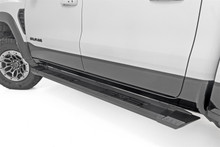 Rough Country - HD2 Cab Length Running Boards; Aluminum; Crew Cab; - SRB01950A