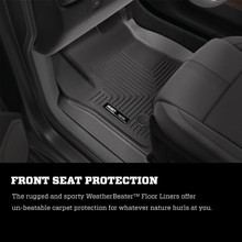 Husky Liners - Weatherbeater - Front & 2nd Seat Floor Liners (Footwell Coverage) - 98241
