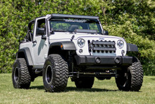 Rough Country - Bumper Cap; Powdercoated; Incl. Hardware; - 1047