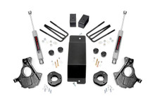 Rough Country - Suspension Lift Kit w/Shocks; 3.5 in. Lift; - 12130