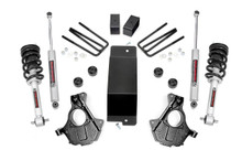 Rough Country - Suspension Lift Kit w/Shocks; 3.5 in. Lift; - 12132