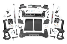 Rough Country - Suspension Lift Kit; 6 in. Lift; Strut Spacer; Diesel; - 21731D