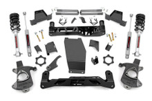 Rough Country - N3 Shocks; 6 in. Lift Kit; Aluminum; w/N3 Sruts andamp; - 22732