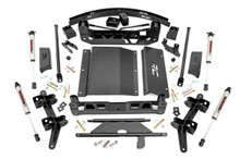 Rough Country - Suspension Lift Kit w/Shocks; 6 in. Lift; V2 Shocks; - 27670