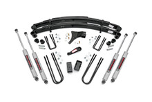 Rough Country - Suspension Lift Kit; 4 in. Lift; - 4918630